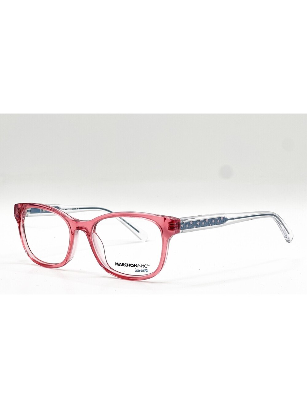 Marchon Nyc Junior M-7500 601 Blush Authentic Eyeglasses 49-16-130